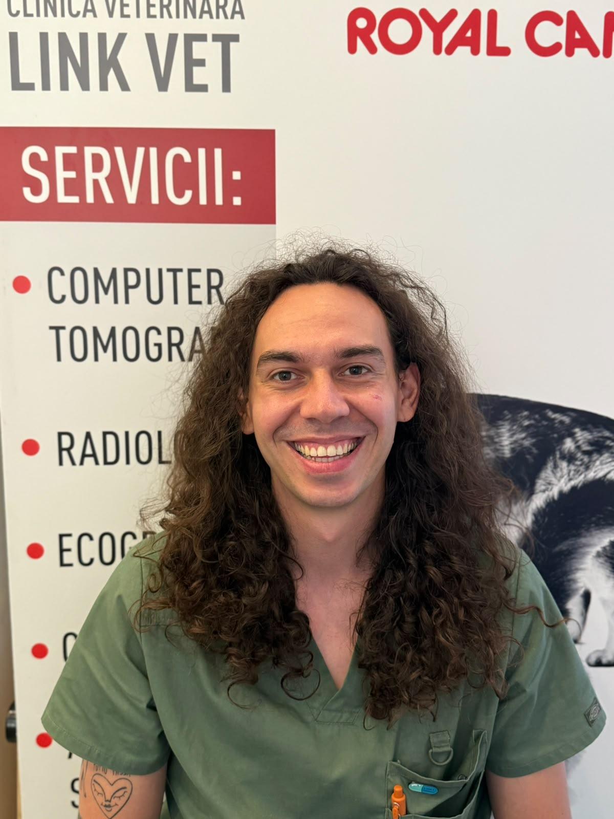 Dr. Filip Vlăsceanu, medic veterinar la Link-Vet